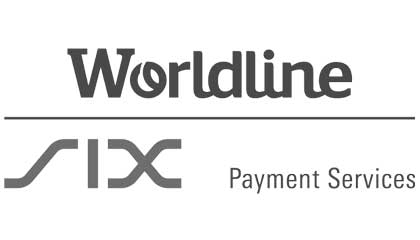 Logo Six Payment Services noir et blanc