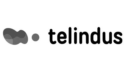 Logo Telindus noir et blanc